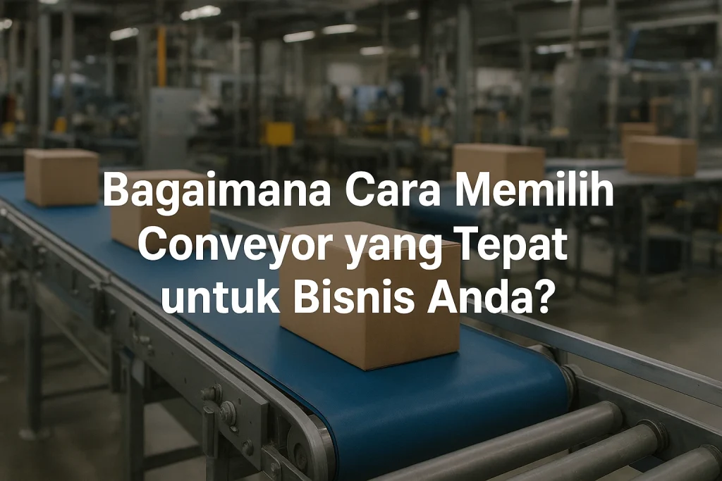 Bagaimana Cara Memilih Conveyor yang Tepat