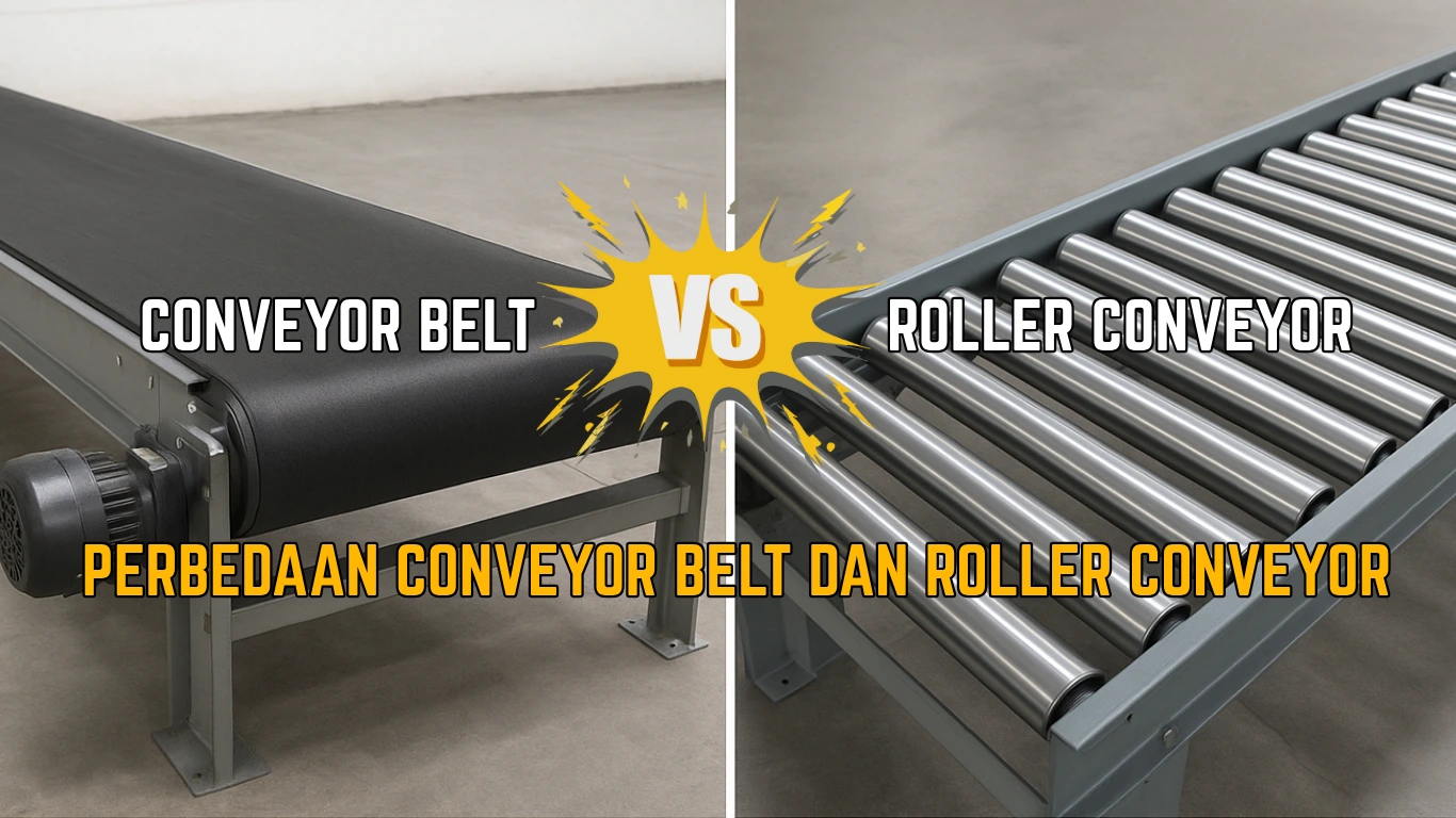 Perbedaan Conveyor Belt dan Roller Conveyor