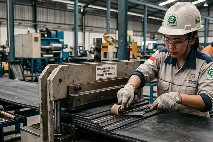 Penyambungan Sabuk (Splicing) yang Presisi